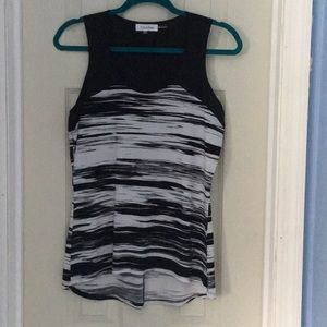 Calvin Klein hi low sleeveless tank